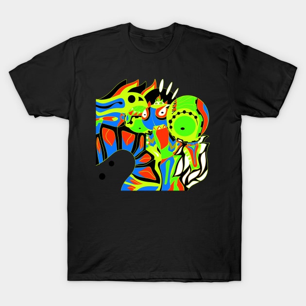 nuclear robot ecopop T-Shirt by jorge_lebeau